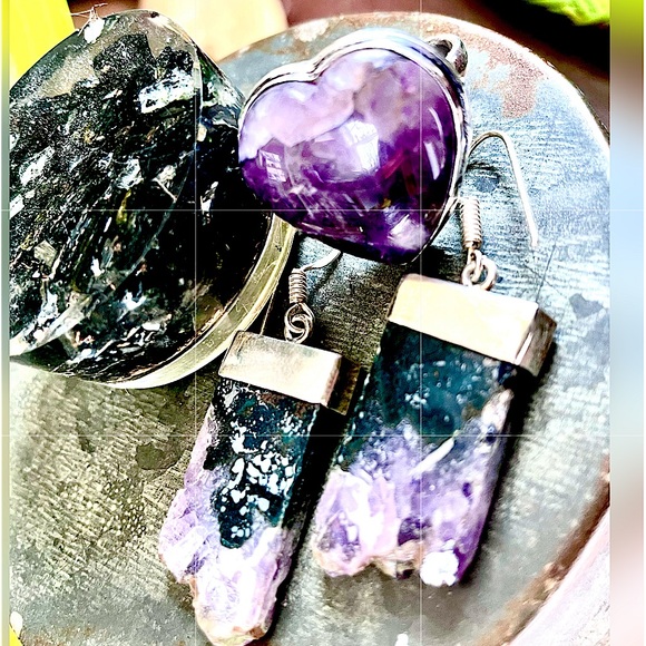 Purr Pal Lovers We Have Your Favorites Right Here ! Assorted Purple Jewelry 💟☪️ - Picture 7 of 16